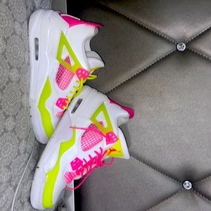 Air Jordan 4 “Retro Lemon Venom”, Size 6.5